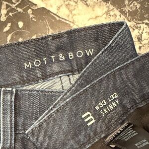 Mott & Bow Men's Slim Jeans - Indigo Blue Skinny